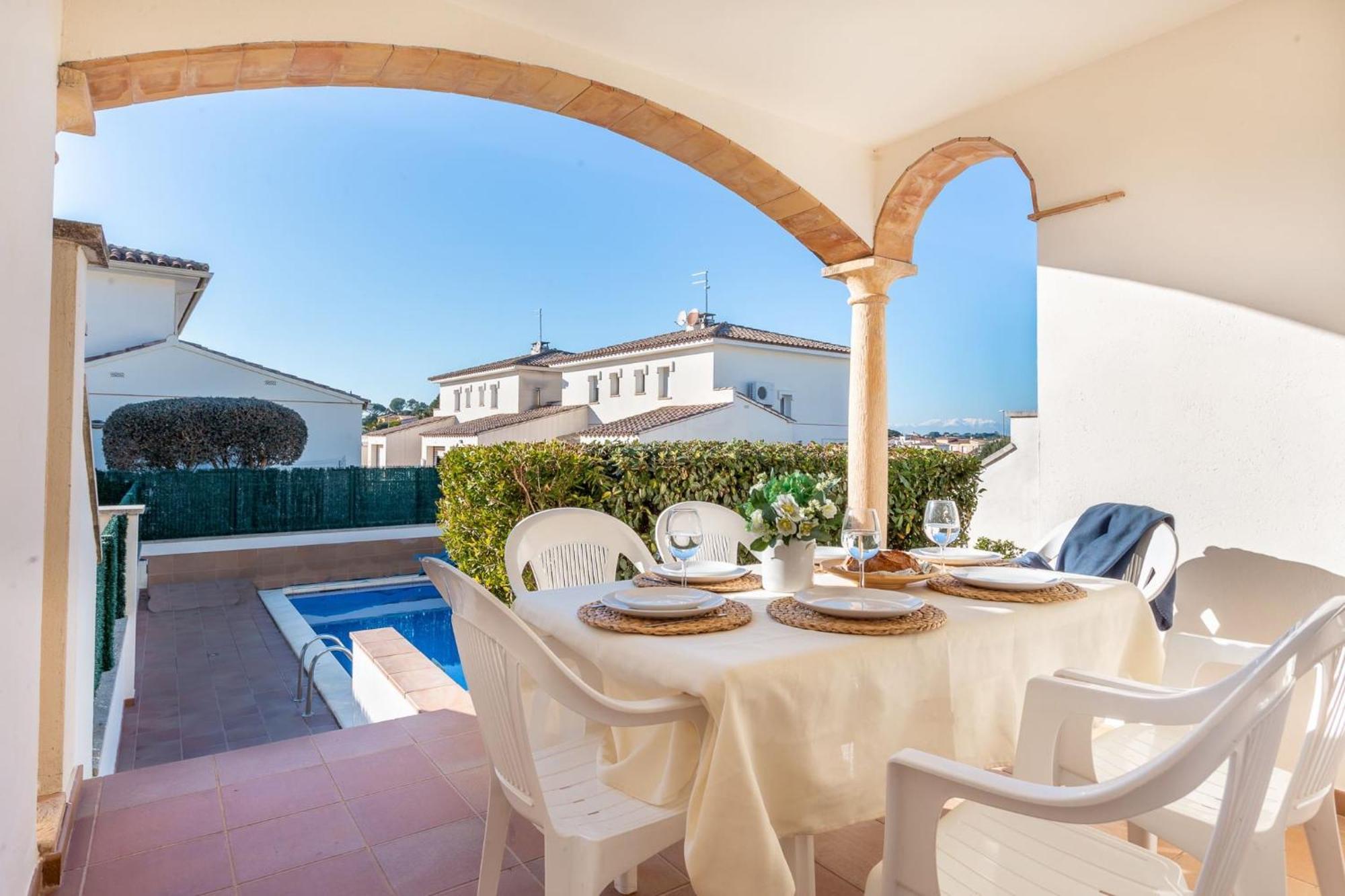 Casa Bosque Del Mar Villa L' Escala Exterior foto